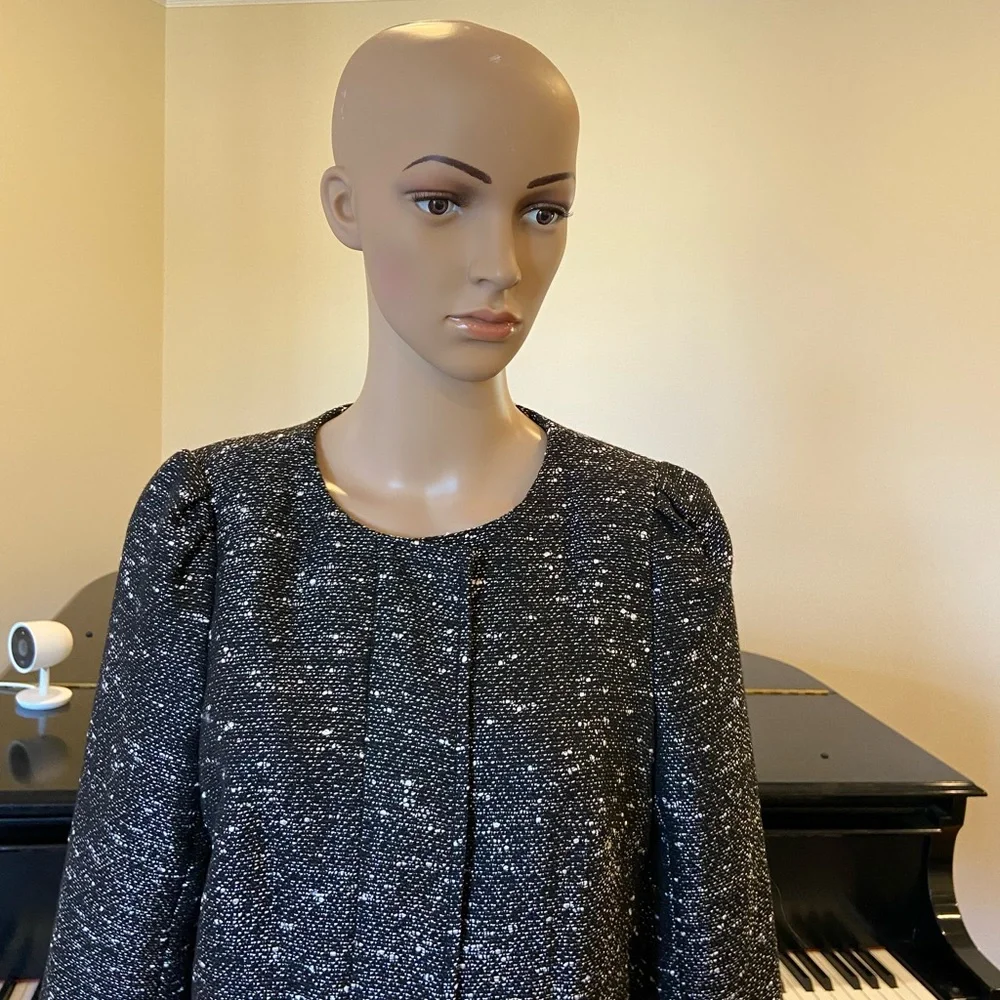 NWT Banana Republic Tweed Coat - Picture 4 of 12